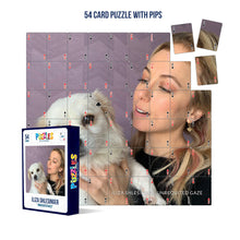 Load image into Gallery viewer, Iliza Shlesinger 54 Card Playing Card Puzzle With PIPS