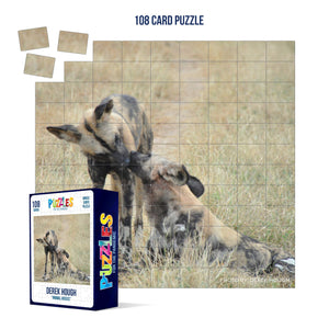 Derek Hough - 108 Card Puzzle - Animal Kisses