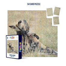 Load image into Gallery viewer, Derek Hough - 54 Card Puzzle - Animal Kisses
