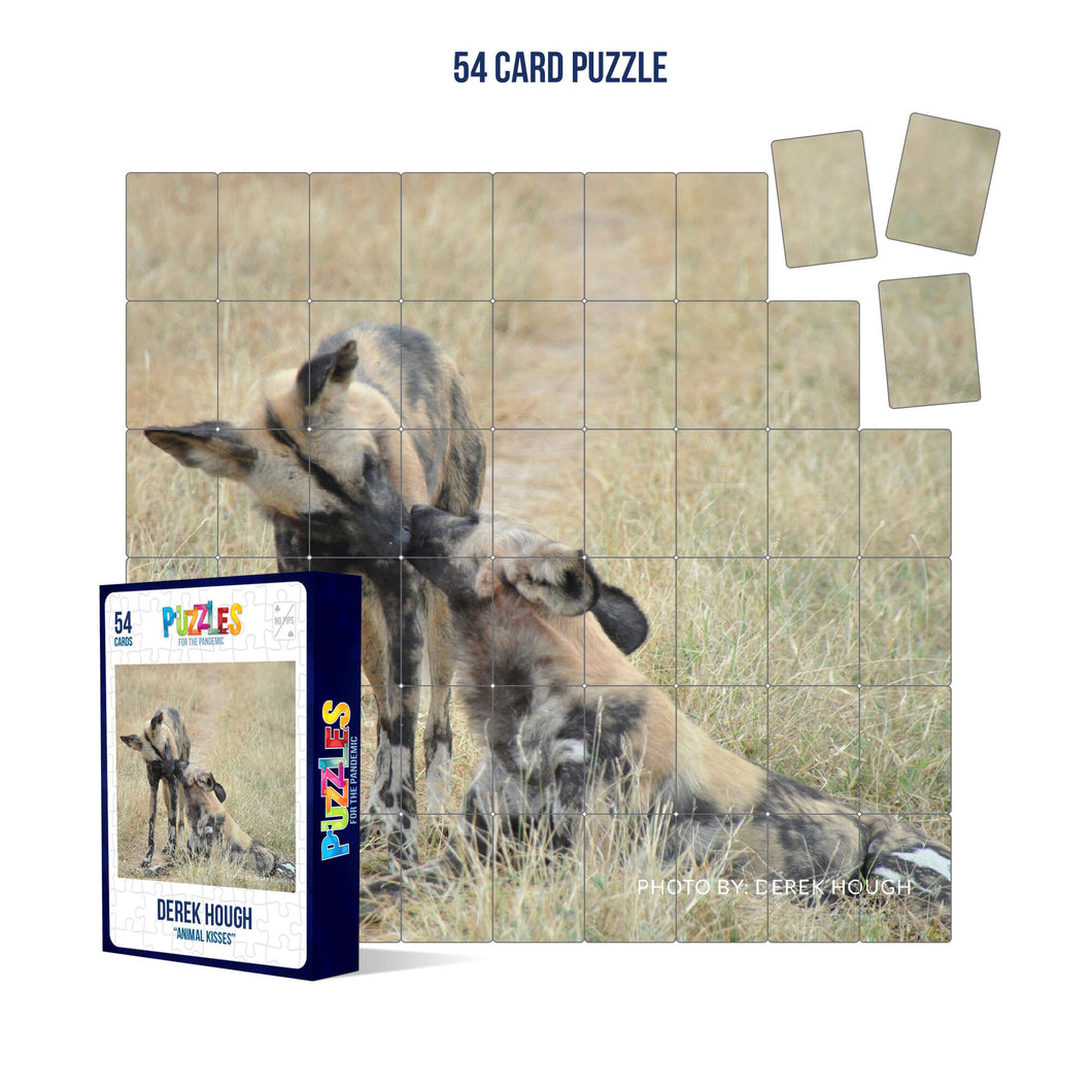 Derek Hough - 54 Card Puzzle - Animal Kisses