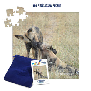 Derek Hough - 100 Piece Jigsaw Puzzle - Animal Kisses