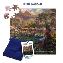 Load image into Gallery viewer, HumaNature Studios - Anuhea Arrives At Village, 100 Piece Jigsaw Puzzle
