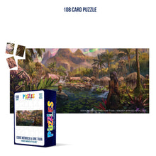 Load image into Gallery viewer, HumaNature Studios - Anuhea Arrives At Village, 108 Card Puzzle With Pips
