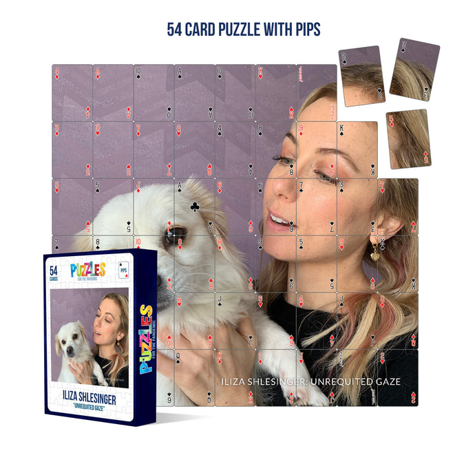 Iliza Shlesinger 54 Card Playing Card Puzzle With PIPS
